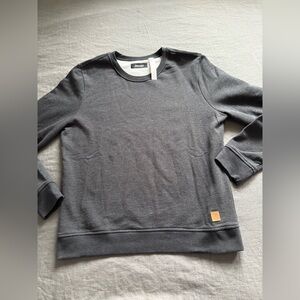 Revtown Crew Neck Sweatshirt Mens L Dark Gray Heather